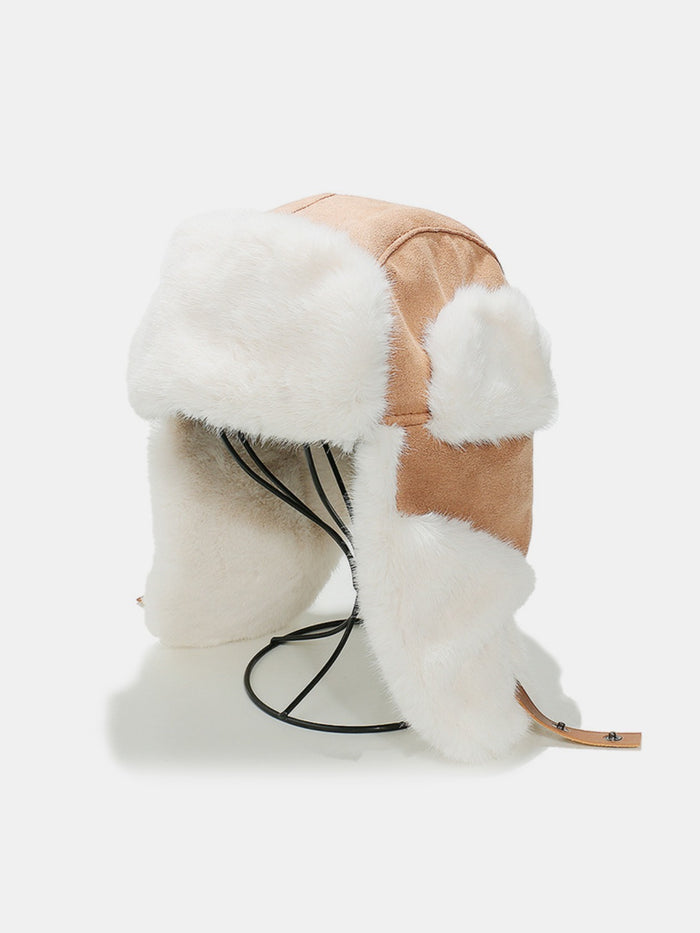 Hazel Blues® |  Thermal Fuzzy Earmuffs Winter Hat