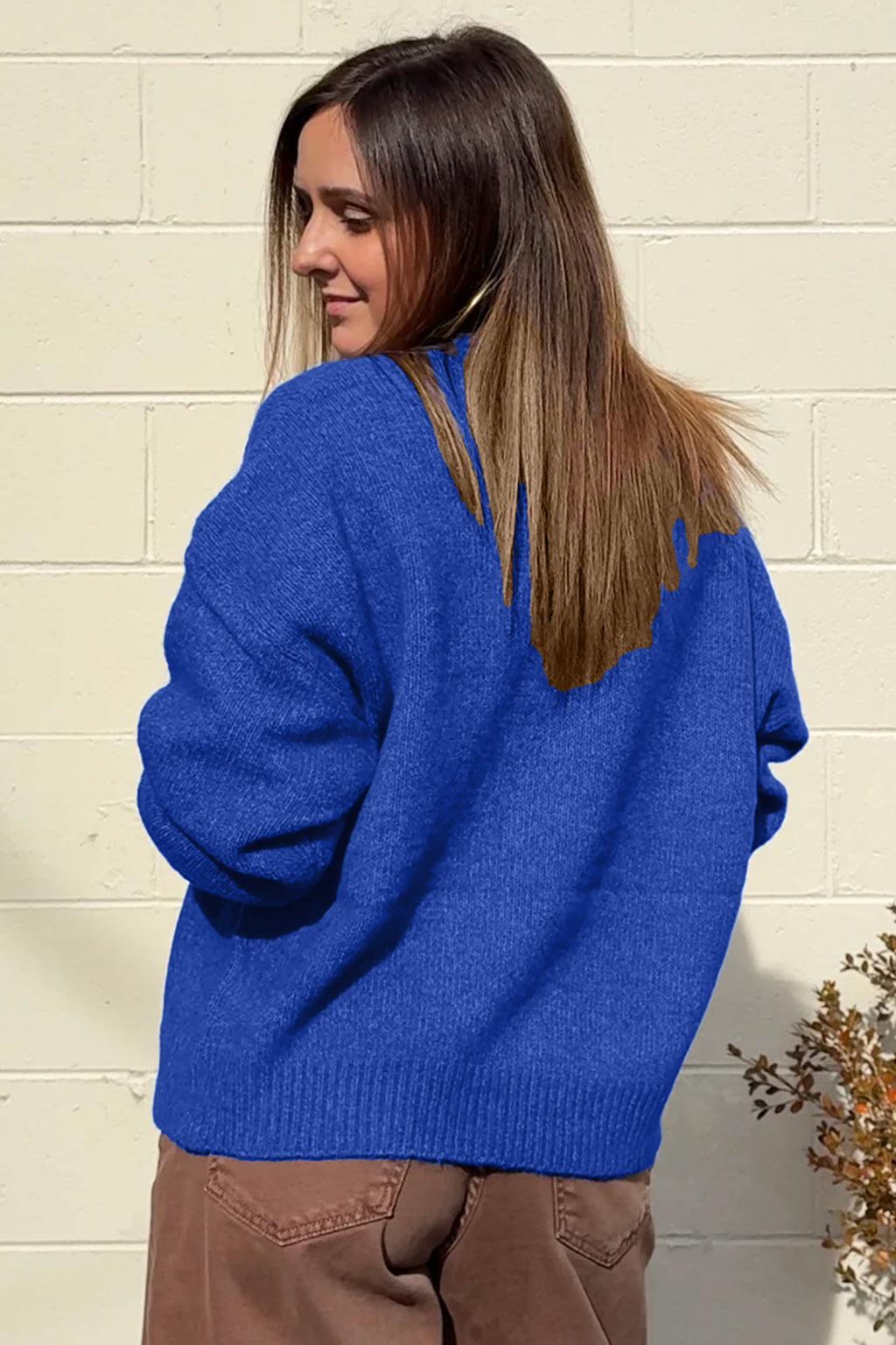 Everly Grace Blue Sweater