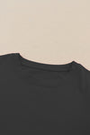 Hazel Blues® |  Ruffled Round Neck Short Sleeve Blouse