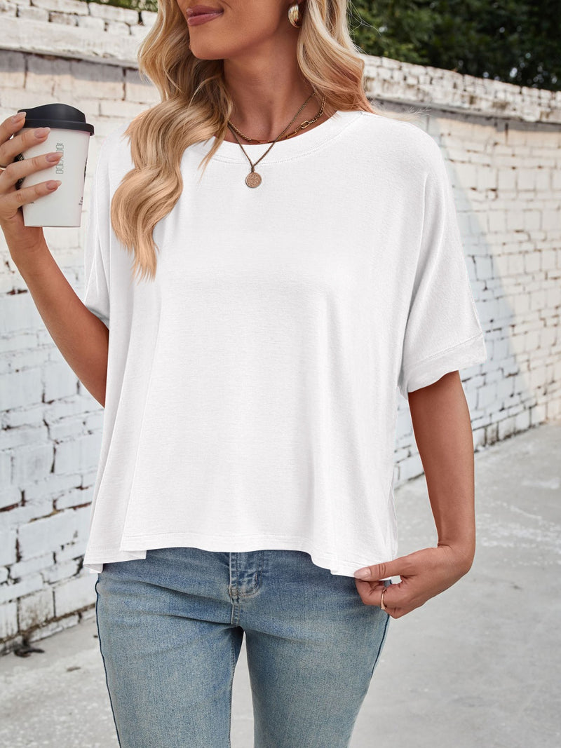 Hazel Blues® |  Lovelet Round Neck Half Sleeve T-Shirt