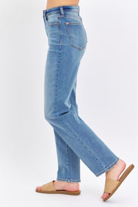 Hazel Blues® |  Judy Blue High Waist Straight Jeans