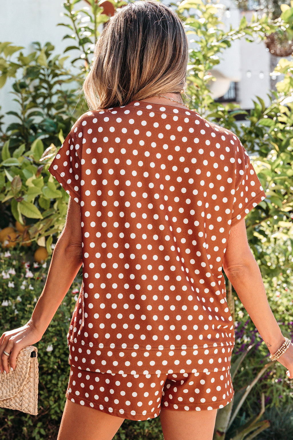 Print Short Polka Dot Set | Polka Dot Set