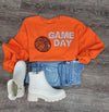 Hazel Blues® |  Game Day Rhinestones Patch Sweatshirt