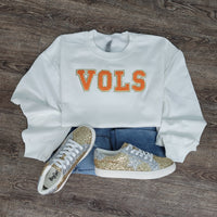 Hazel Blues® |  Game Day Patch Sweatshirt: VOLS