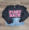 Hazel Blues® |  Fight Back Chenille Patch Sweatshirt