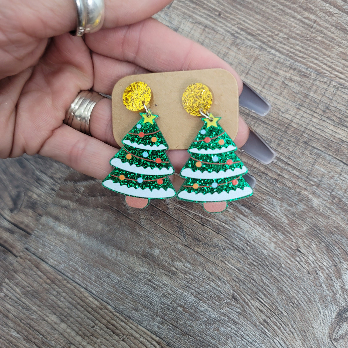 Hazel Blues® |  Christmas Earrings