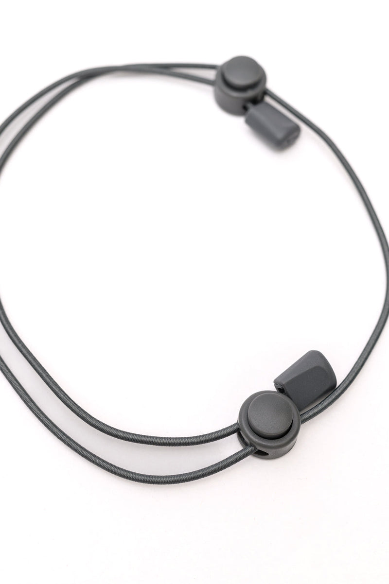 Hazel Blues® |  Adjustable Crop Band In Gray