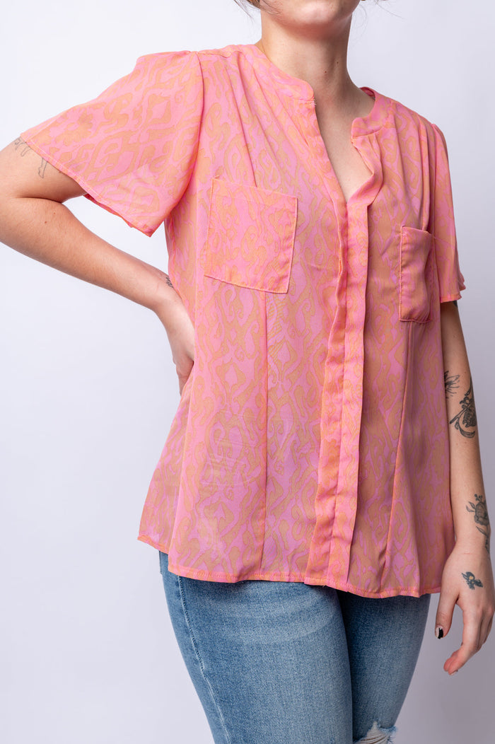 Hazel Blues® |  Let Me See You Do It Shawl Neckline Blouse- 6/25/2024