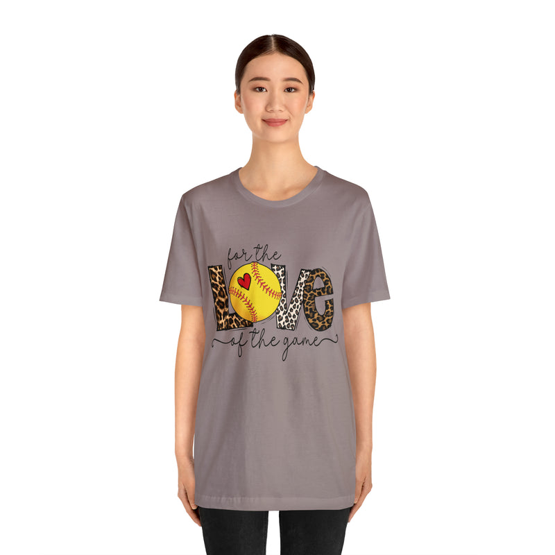 Hazel Blues® |  Love of the Game Softball Graphic Tee