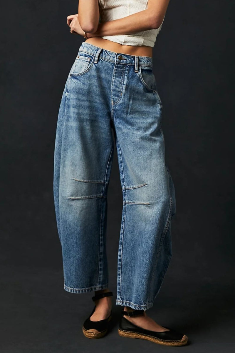 Hazel Blues® |  Wide Leg Jeans with Pockets