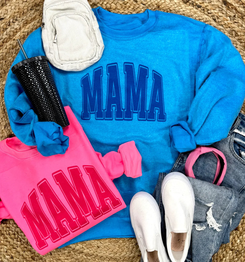 Hazel Blues® |  PREORDER: Neon Mama Sweatshirts in Two Colors