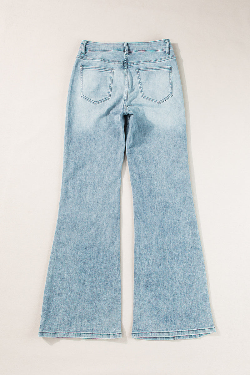Hazel Blues® |  Wide Leg Jeans with Pockets