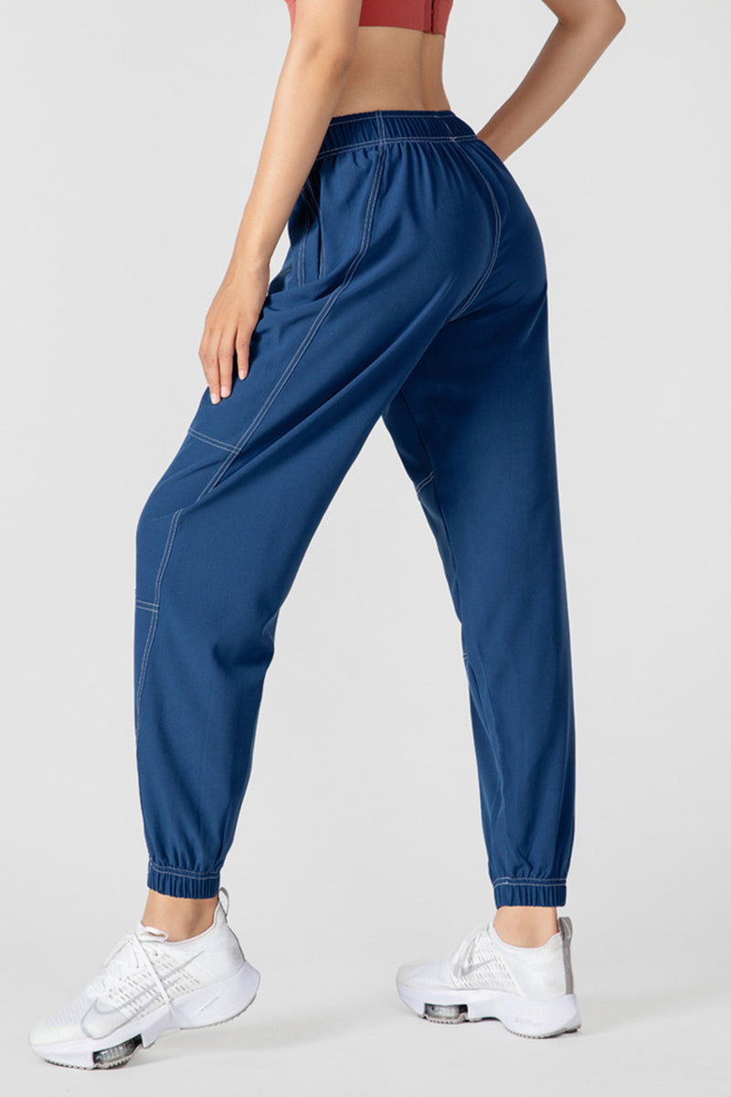 Hazel Blues® |  Basic Bae Drawstring Joggers with Pockets