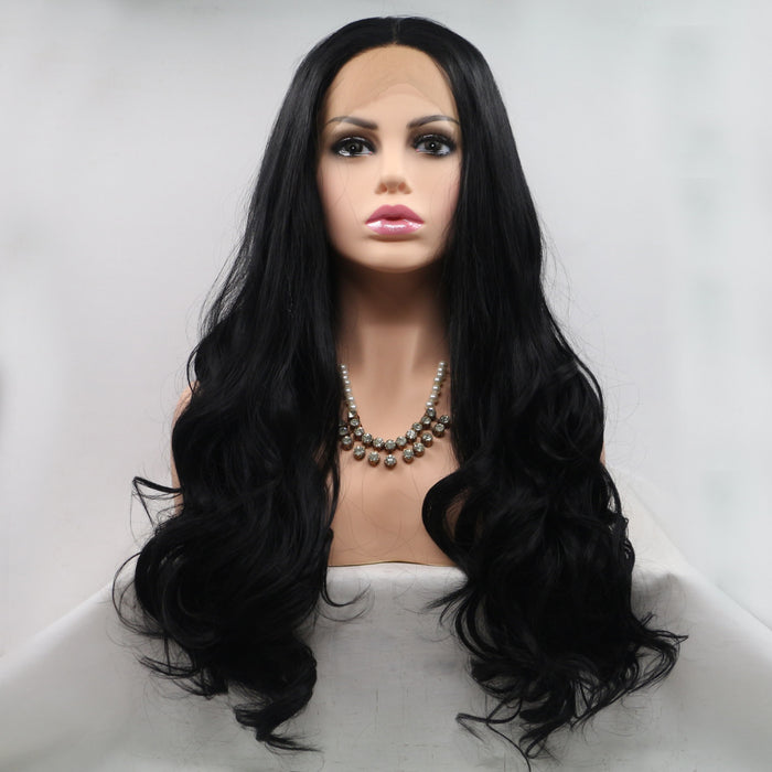 Hazel Blues® |  13*3" Lace Front Wigs Synthetic Long Wavy 24" 130% Density