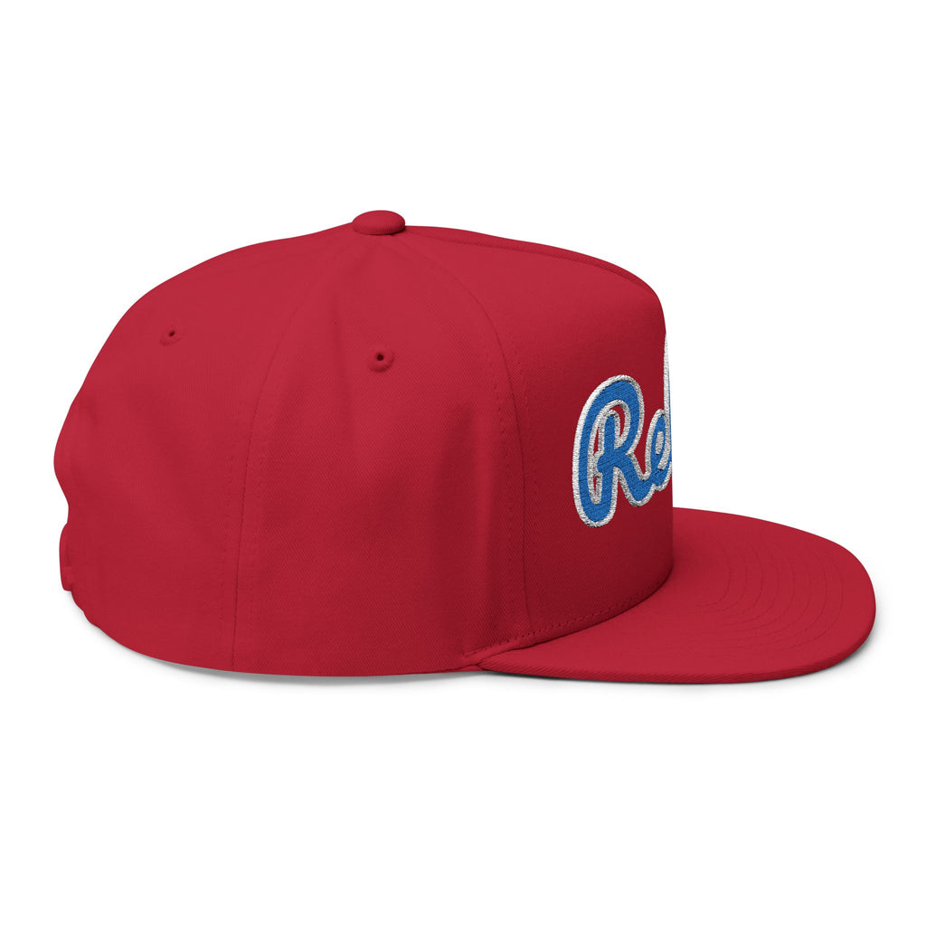 Hazel Blues® |  REBELS Script Hat | Ole Miss Game Day Hat | Embroidered Snapback | College Football Hat