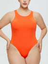 Hazel Blues® |  Round Neck Wide Strap Bodysuit