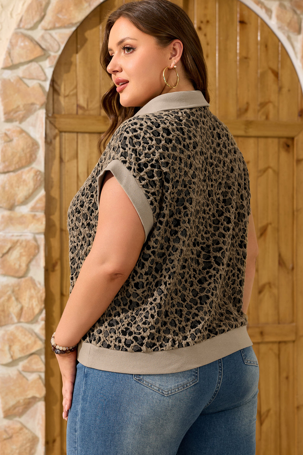 Leopard Love Top | Leopard Ribbed Top