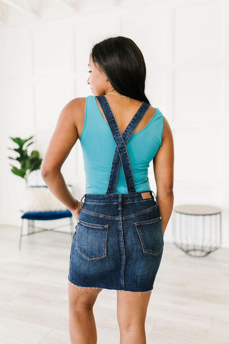 Hazel Blues® | Agnes Denim Overall Dress - Hazel Blues®