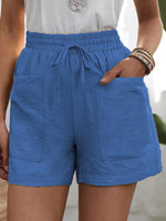 Hazel Blues® |  Drawstring Shorts with Pockets