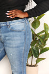 Hazel Blues® |  Kancan Mid Rise Slim Boyfriend Jeans