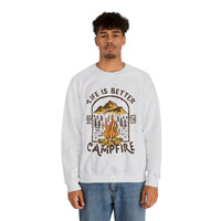 Hazel Blues® |  Campfire Graphic Sweatshirt