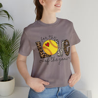 Hazel Blues® |  Love of the Game Softball Graphic Tee