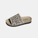 Hazel Blues® |  Leopard Open Toe Sandals