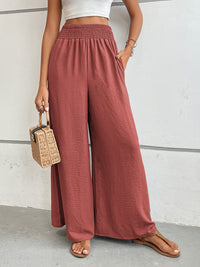 Hazel Blues® |  Perfee Wide Leg Pants with Pockets