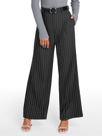 Hazel Blues® |  Striped Wide Leg Pants