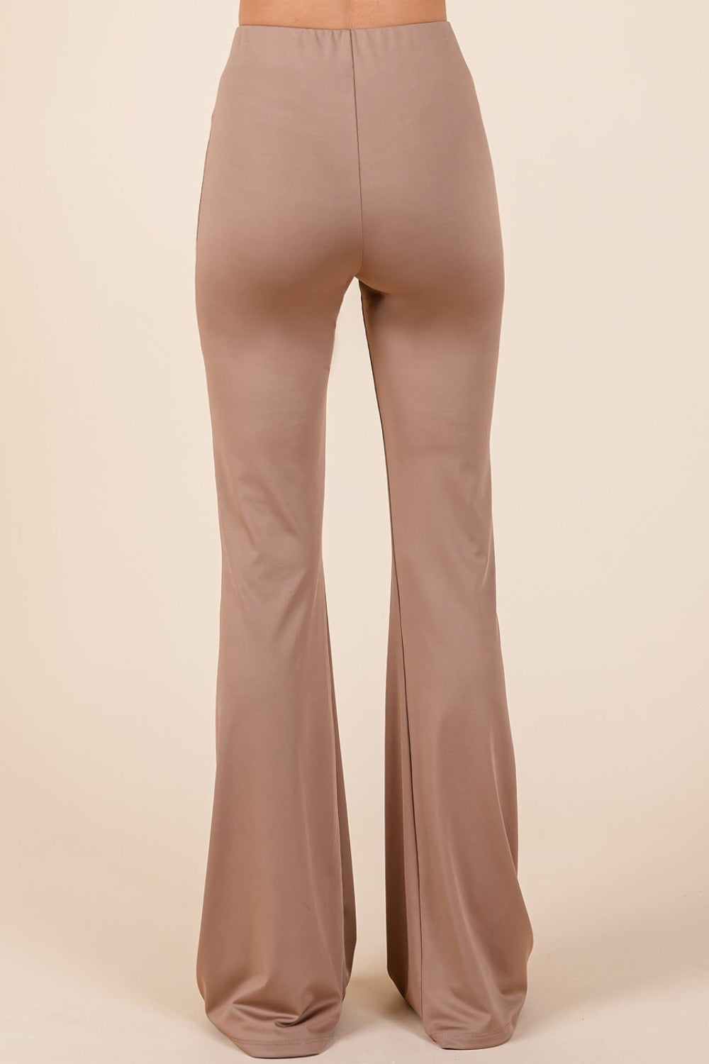 Hazel Blues® |  Mittoshop Stretchy Soft Elastic Waist Flare Pants