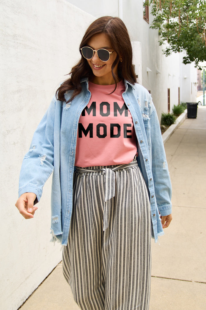 Hazel Blues® |  MOM MODE Short Sleeve T-Shirt