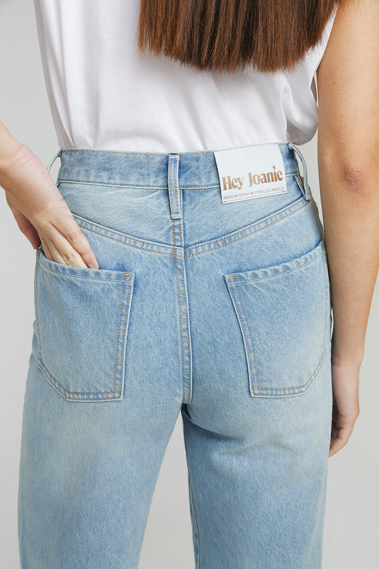 Angeles High-Rise Baggy Jeans HJ103 - Torn – Hazel Blues®