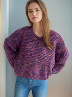 Hazel Blues® |  Dropped Shoulder Long Sleeve Sweater