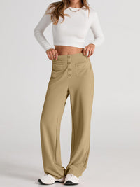 Hazel Blues® |  High Waist Wide Leg Pants