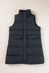 Hazel Blues® |  Pocketed Zip Up Vest Coat