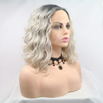 Hazel Blues® |  13*3" Lace Front Wigs Synthetic Mid-length Wavy 12" 130% Density