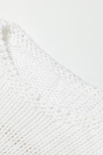 Hazel Blues® |  Striped Round Neck Dropped Shoulder Sweater