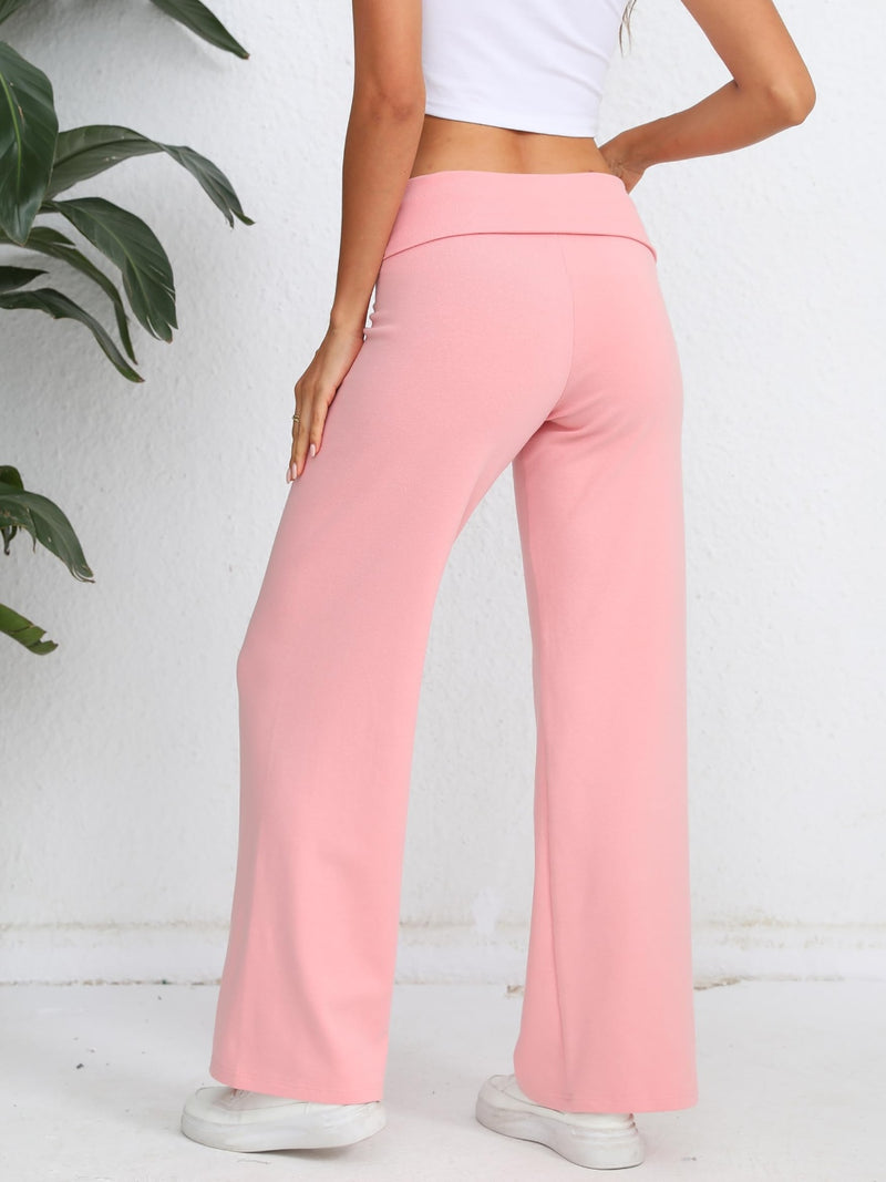 Hazel Blues® |  Elastic Waist Wide Leg Pants