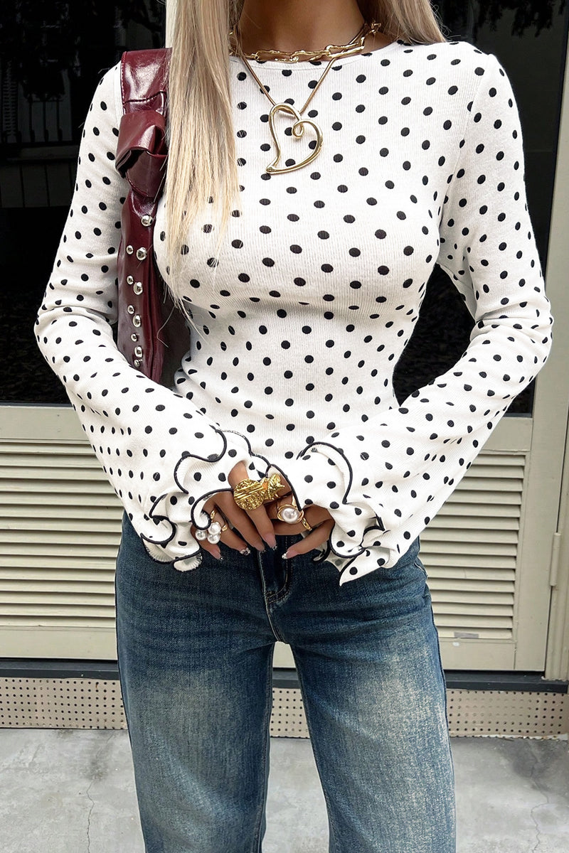 Hazel Blues® | Dot Darling Top | Polka Dot Top