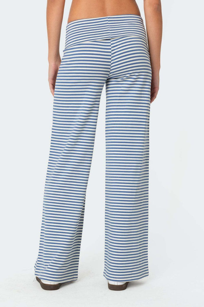 Hazel Blues® |  Striped Wide Leg Pants