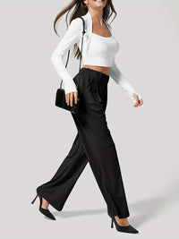 Hazel Blues® |  Wide Leg Pants with Pockets