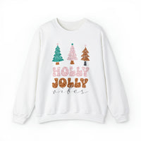 Hazel Blues® |  Holly Jolly Faux Glitter Chenille Crewneck Sweatshirt