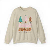 Hazel Blues® |  Holly Jolly Faux Glitter Chenille Crewneck Sweatshirt