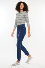Hazel Blues® |  Kancan High Rise Slim Straight Jeans