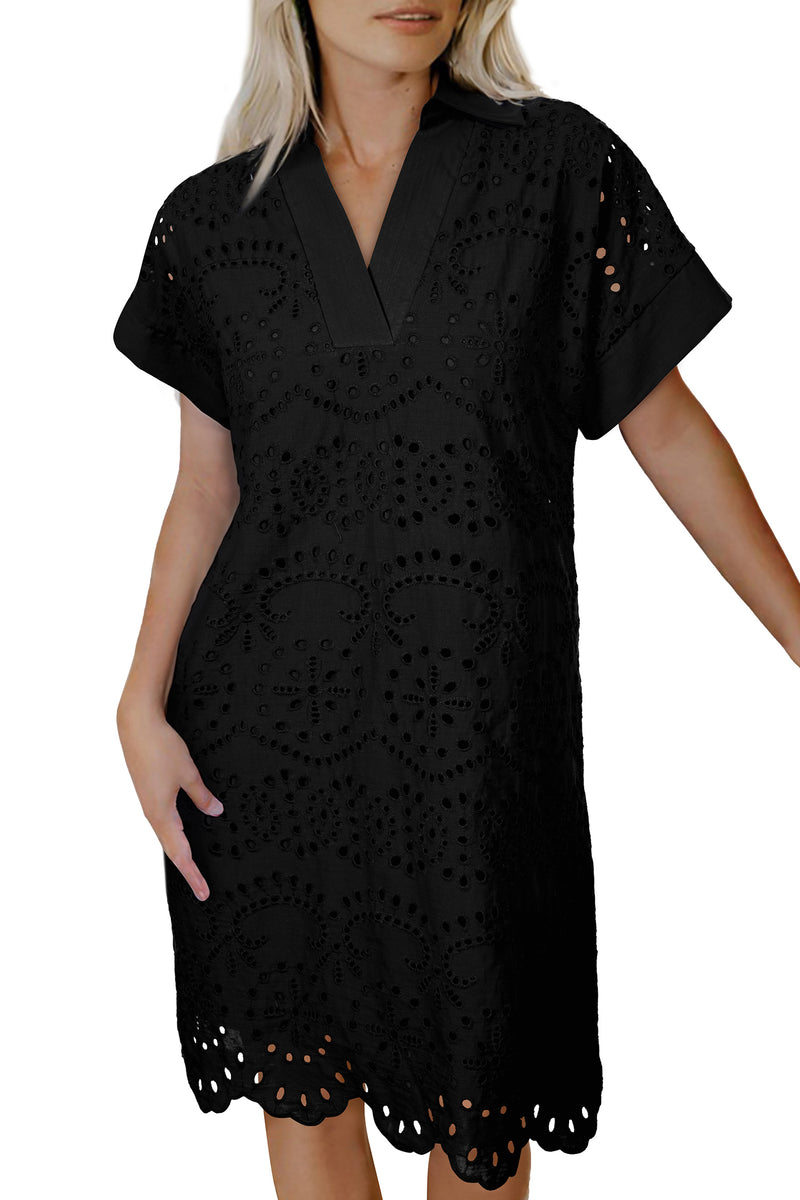 willa mini dress black Eyelet Embroidered T-Shirt xxcloseoutJuly25 Crystals height is 161cm/53 Silver Sequin Mini Dress, Size:18 - XXL