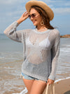 Hazel Blues® |  Openwork Dropped Shoulder Cover Up