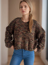 Hazel Blues® |  Dropped Shoulder Long Sleeve Sweater
