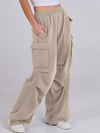 Hazel Blues® |  Elastic Waist Wide Leg Pants with Pockets