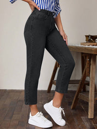 Hazel Blues® |  High Waist Jeans with Pockets