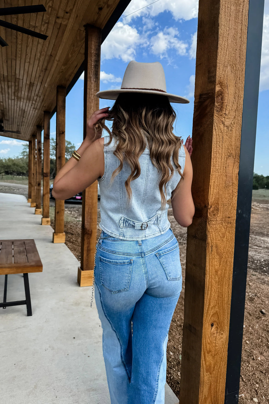 Hazel Blues® |  PREORDER: Trailblazer Two Tone Jeans